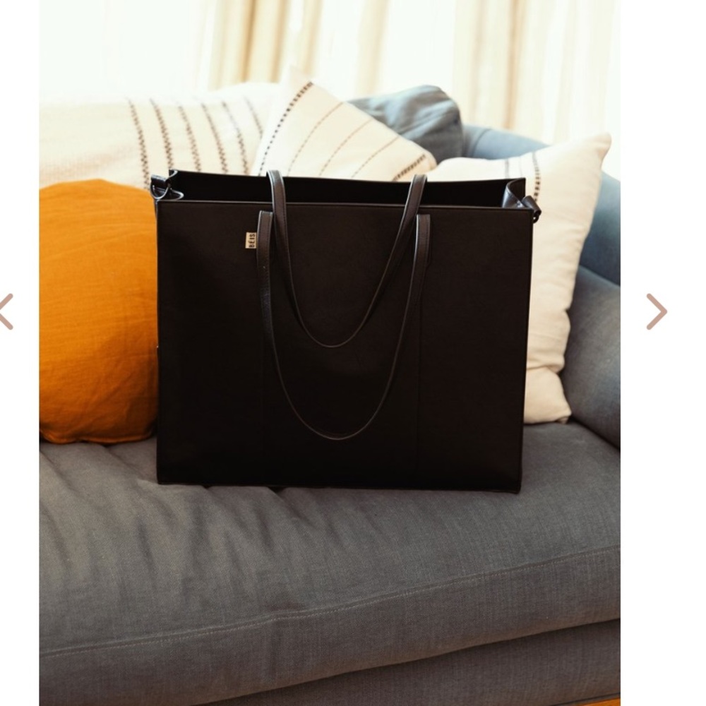Béis Work Tote in Black